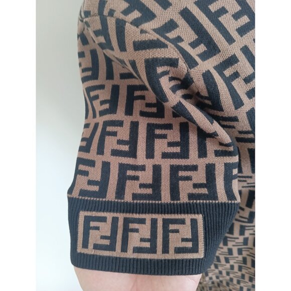 Fendi Printed Midi Length Dress - Picture 5 of 10